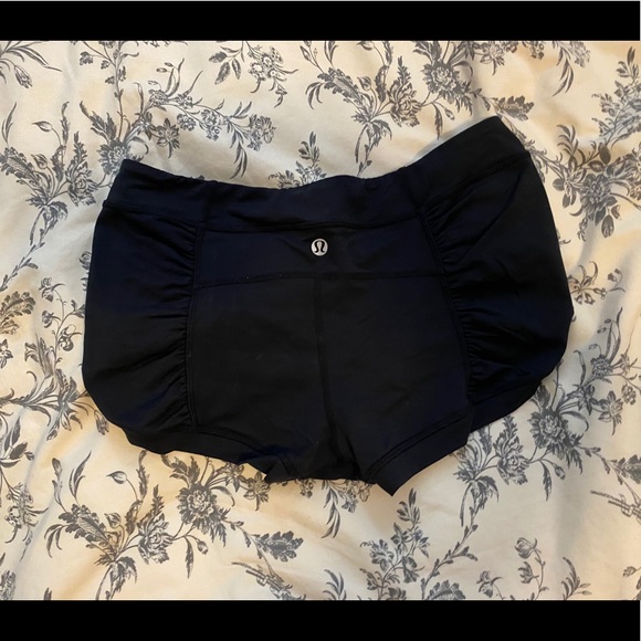 Lululemon Black Yoga Short - Picture 1 of 2